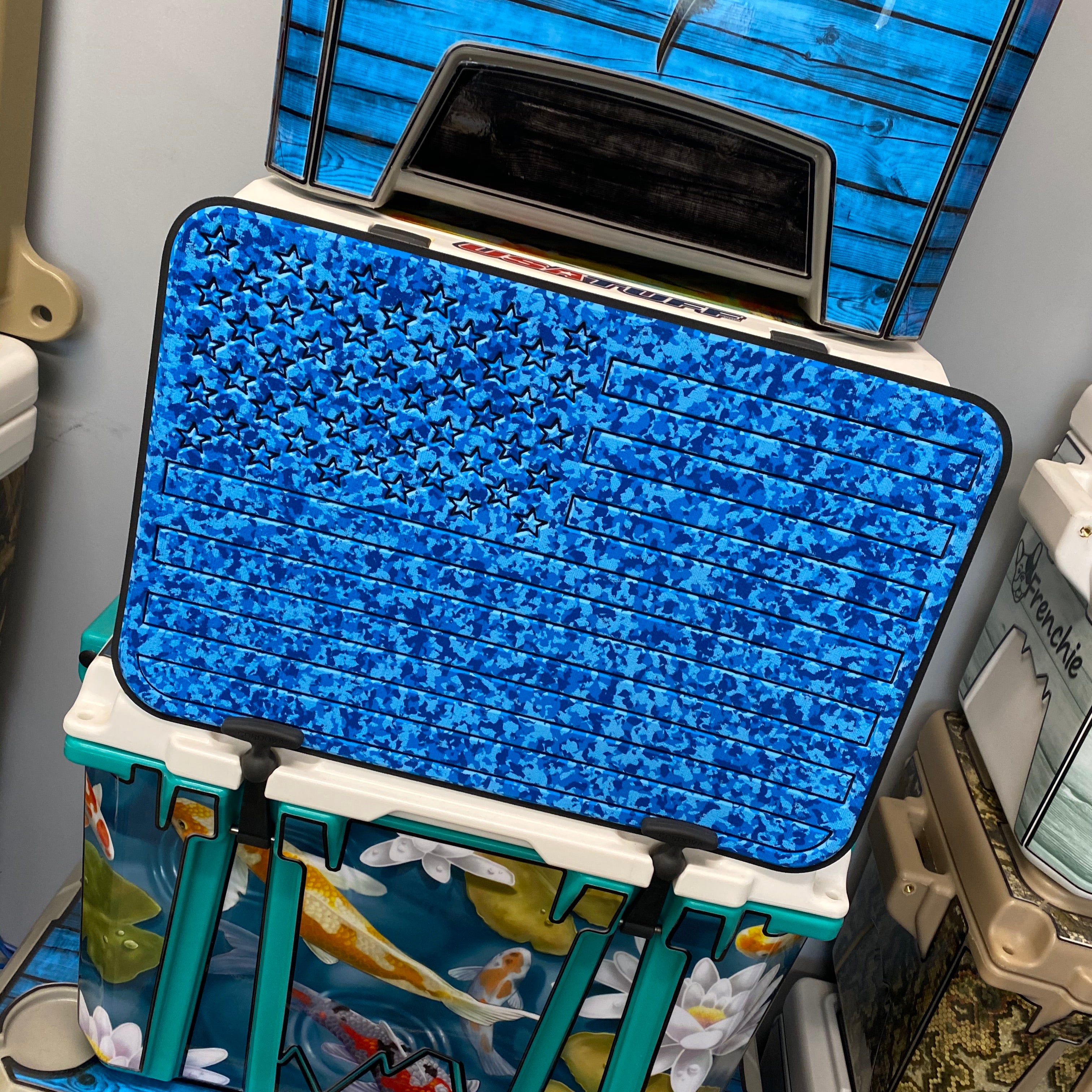 Custom YETI Cooler SeaDek Pad - Best Ice Chest Accessories