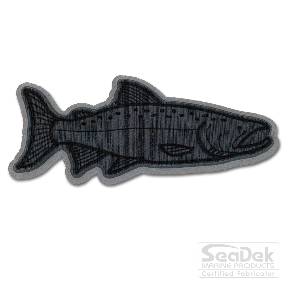 Seadek 3D Decals by USATuff.com in Chinook Design in Dark Gray Storm Gray