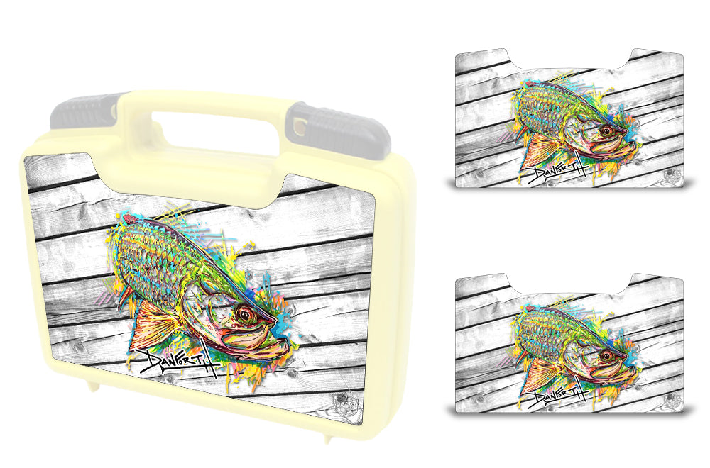 Danforth Fly Sticker Fly Box Vinyl Wrap Sticker Decals | David Danforth Design