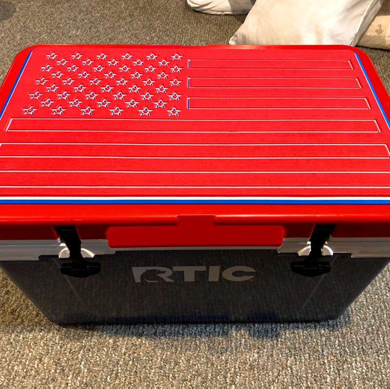 USATuff SeaDek Cooler Pad Topper USA Flag