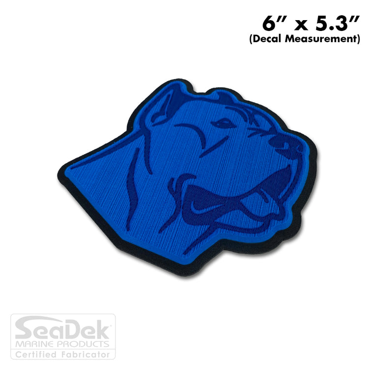 3D Dog Window Decal Sticker Weatherproof Outdoor SeaDek EVA USATuff.com
