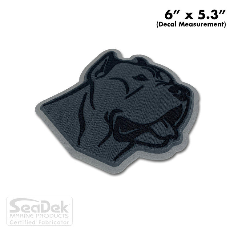 3D Dog Window Decal Sticker Weatherproof Outdoor SeaDek EVA USATuff.com