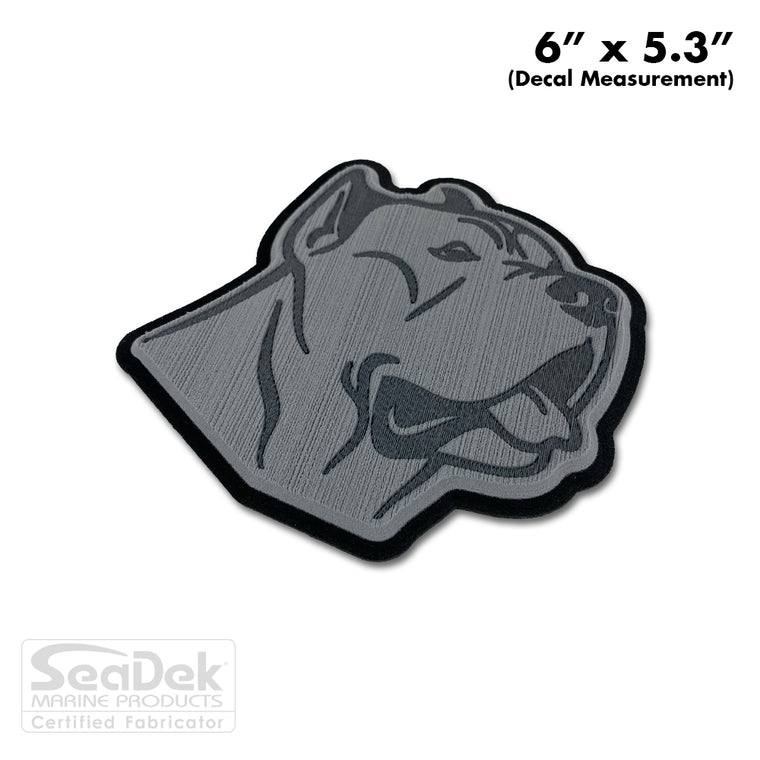 3D Dog Window Decal Sticker Weatherproof Outdoor SeaDek EVA USATuff.com