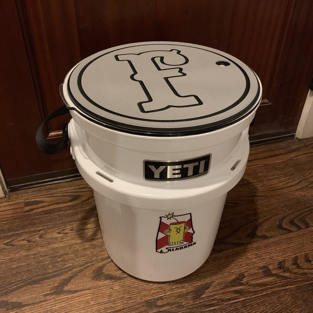 His Favorite Personalized Fishing Bucket Cooler