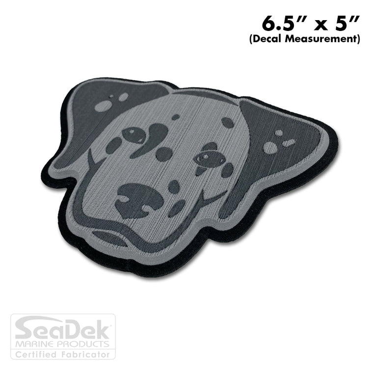 3D Dog Window Decal Sticker Weatherproof Outdoor SeaDek EVA USATuff.com