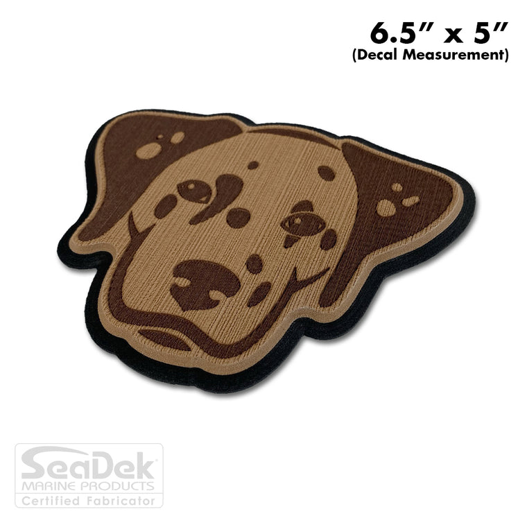 3D Dog Window Decal Sticker Weatherproof Outdoor SeaDek EVA USATuff.com