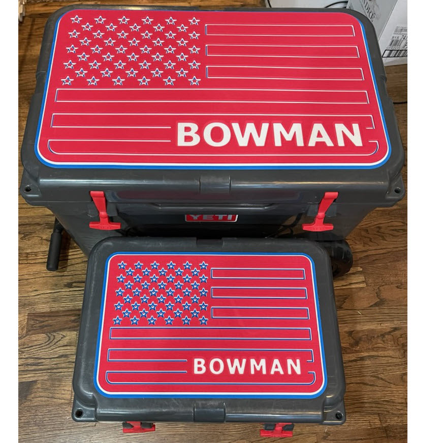 Custom Cooler Pad Top SeaDek YETI RTIC ORCA by USATuff 