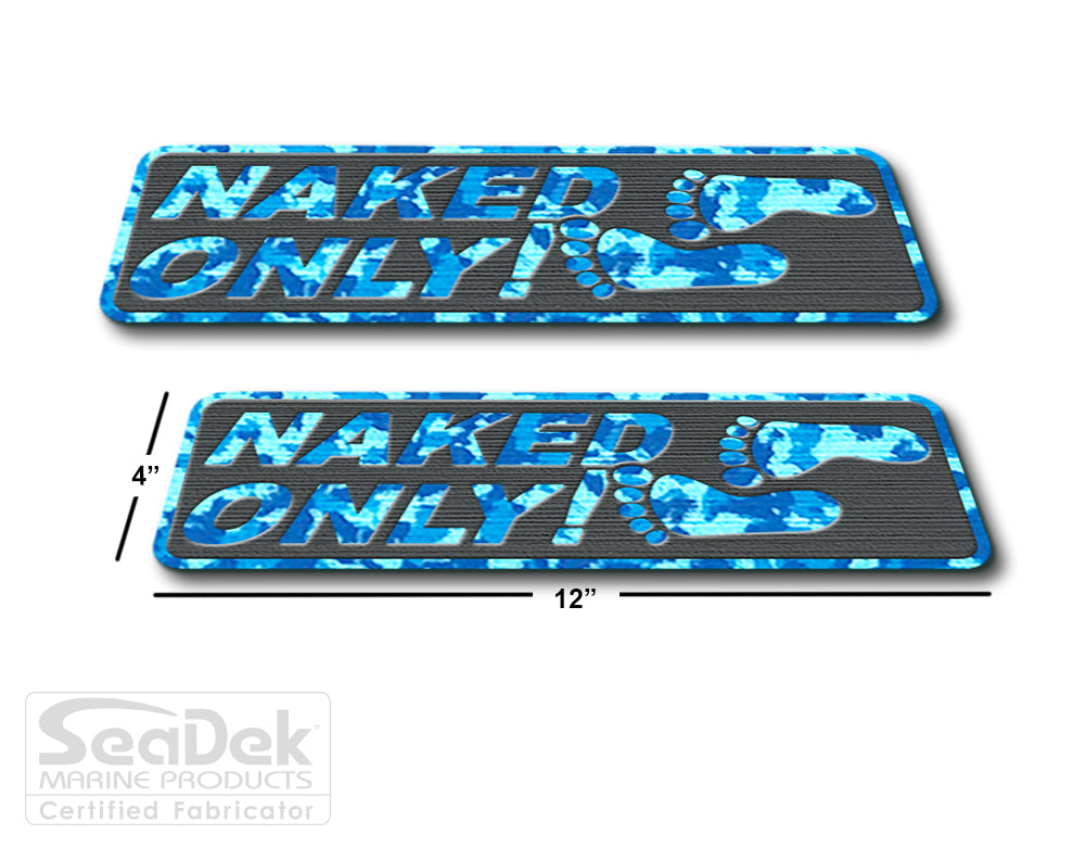 SeaDek traction pads for boats, trailers, RV steps - non-slip, dual-layer, 6mm brushed texture, stick-on adhesive.