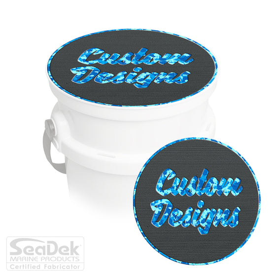 CUSTOMIZED BUCKET SEAT PAD - DG/AQ