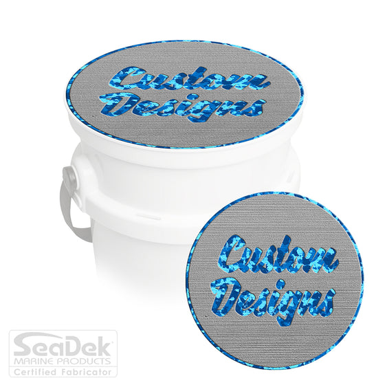 SeaDek Pad Top fits YETI Loadout Bucket Accessories - Blank - SC/DG