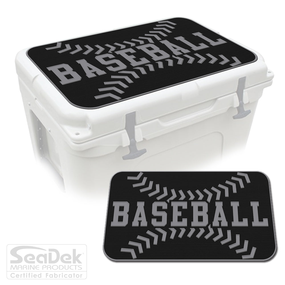 SeaDek Cooler Pad Top YETI RTIC ORCA BASEBALL STITCH