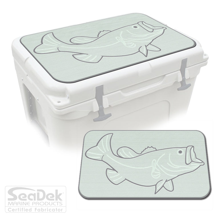 SeaDek Cooler Pad Marine EVA Mat by USATuff Fits YETI RTIC ORCA Ozark Trail Traction Non-Slip Seat Pad