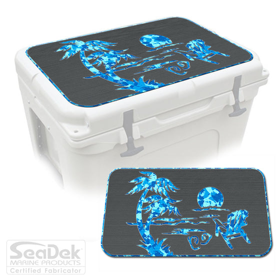 SeaDek Cooler Pad Marine EVA Mat by USATuff Fits YETI RTIC ORCA Ozark Trail Traction Non-Slip Seat Pad