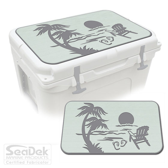 SeaDek Cooler Pad Marine EVA Mat by USATuff Fits YETI RTIC ORCA Ozark Trail Traction Non-Slip Seat Pad