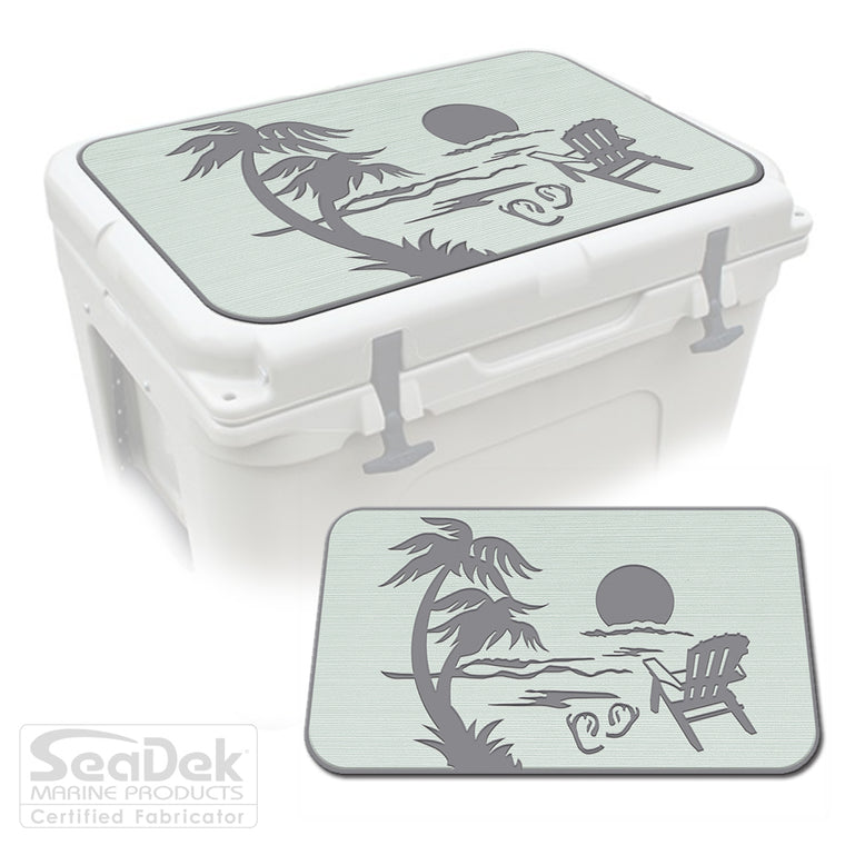 SeaDek Cooler Pad Marine EVA Mat by USATuff Fits YETI RTIC ORCA Ozark Trail Traction Non-Slip Seat Pad