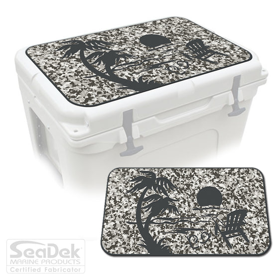 SeaDek Cooler Pad Marine EVA Mat by USATuff Fits YETI RTIC ORCA Ozark Trail Traction Non-Slip Seat Pad