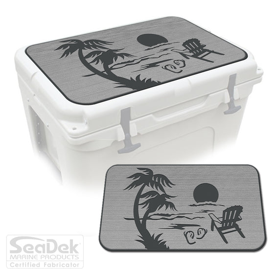 SeaDek Cooler Pad Marine EVA Mat by USATuff Fits YETI RTIC ORCA Ozark Trail Traction Non-Slip Seat Pad