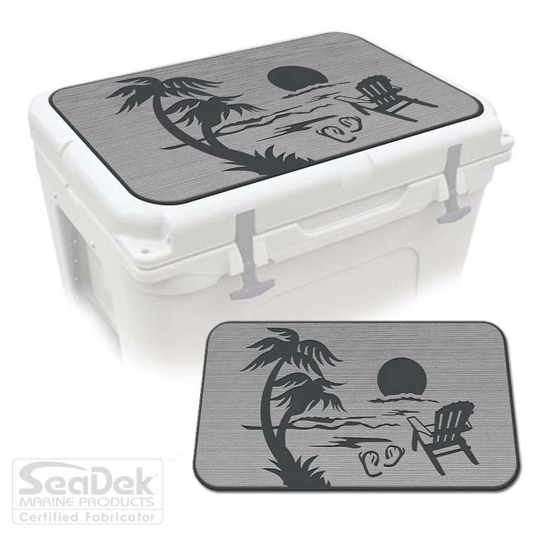 SeaDek Cooler Pad Marine EVA Mat by USATuff Fits YETI RTIC ORCA Ozark Trail Traction Non-Slip Seat Pad