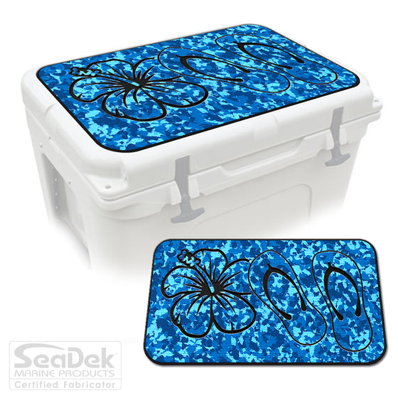 SeaDek Cooler Pad Marine EVA Mat by USATuff Fits YETI RTIC ORCA Ozark Trail Traction Non-Slip Seat Pad