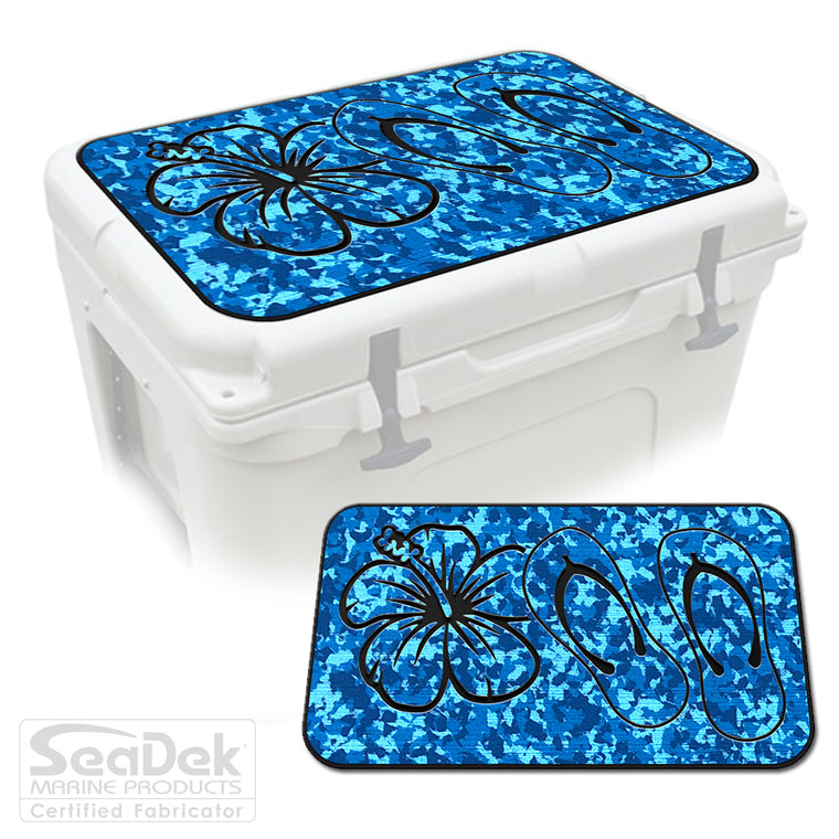SeaDek Cooler Pad Marine EVA Mat by USATuff Fits YETI RTIC ORCA Ozark Trail Traction Non-Slip Seat Pad