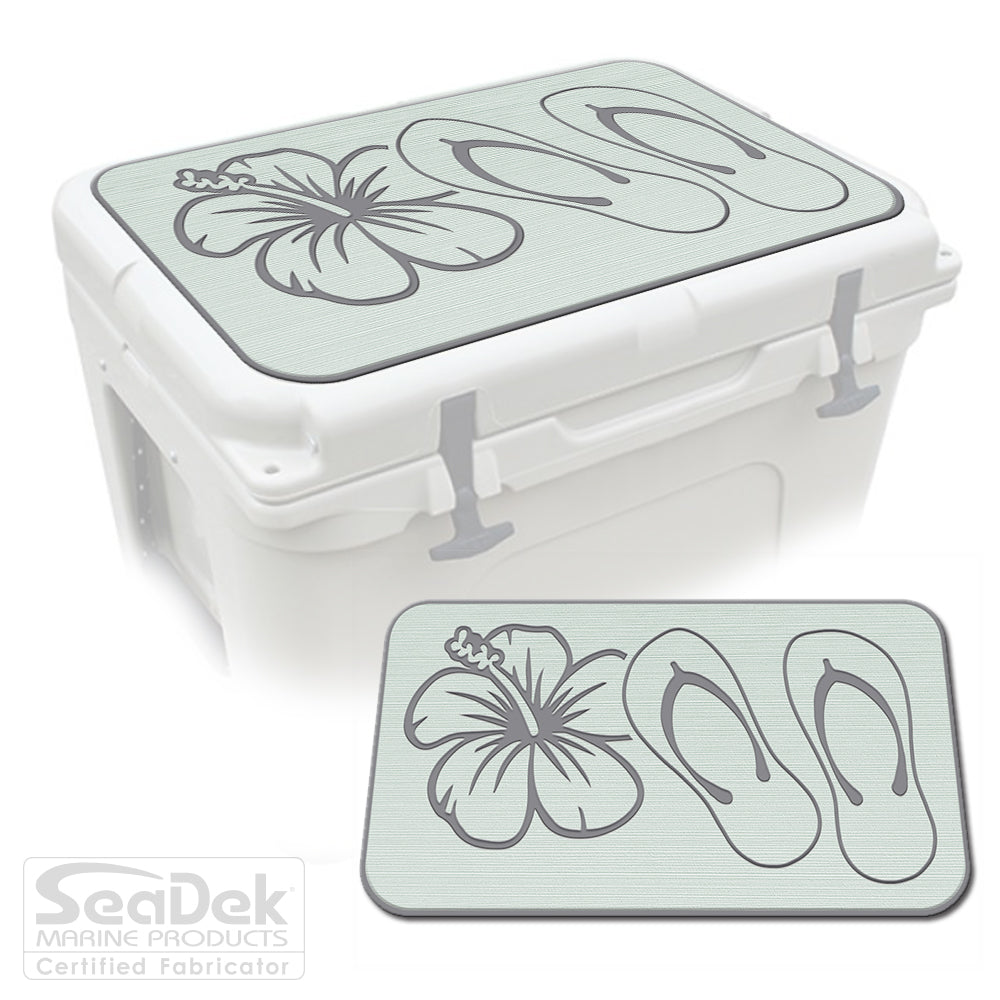 SeaDek Cooler Pad Marine EVA Mat by USATuff Fits YETI RTIC ORCA Ozark Trail Traction Non-Slip Seat Pad