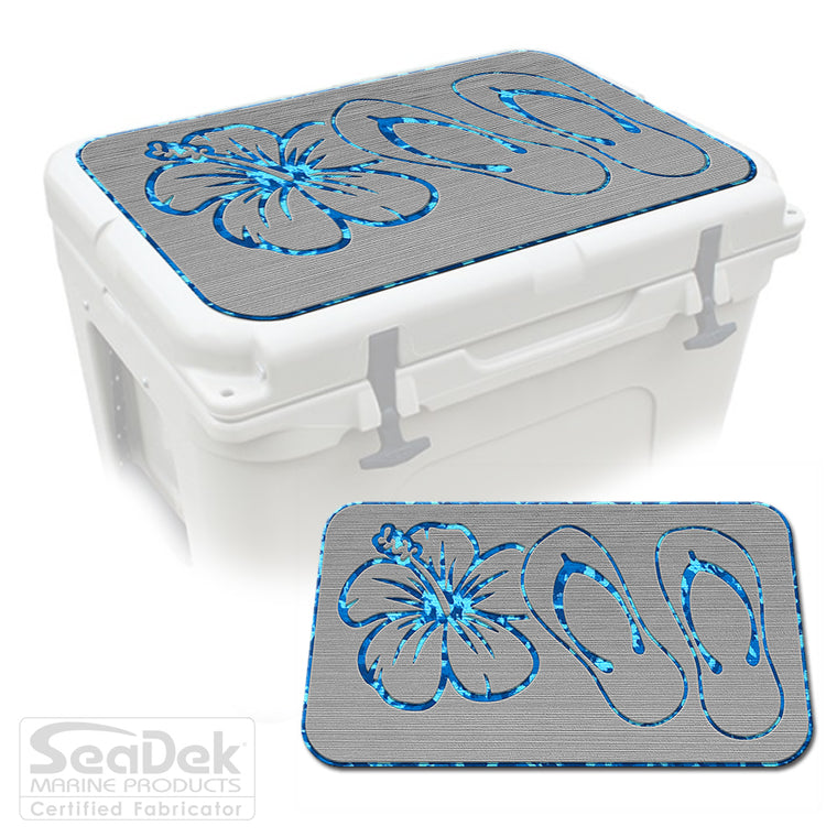 SeaDek Cooler Pad Marine EVA Mat by USATuff Fits YETI RTIC ORCA Ozark Trail Traction Non-Slip Seat Pad