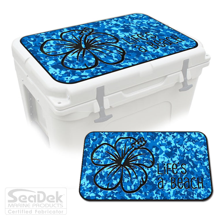 SeaDek Cooler Pad Marine EVA Mat by USATuff Fits YETI RTIC ORCA Ozark Trail Traction Non-Slip Seat Pad