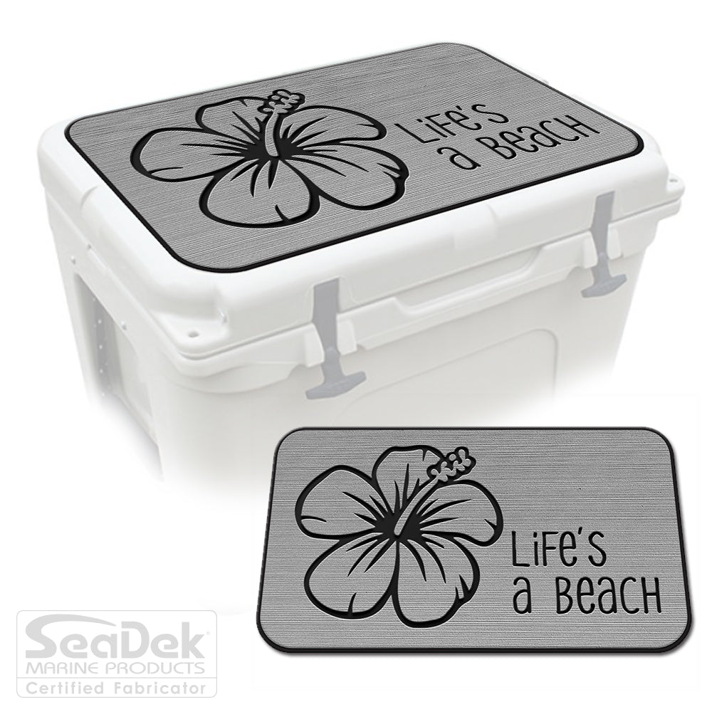 SeaDek Cooler Pad Marine EVA Mat by USATuff Fits YETI RTIC ORCA Ozark Trail Traction Non-Slip Seat Pad