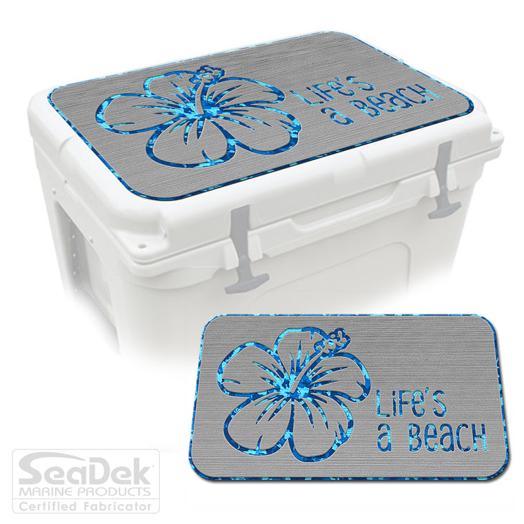 SeaDek Cooler Pad Marine EVA Mat by USATuff Fits YETI RTIC ORCA Ozark Trail Traction Non-Slip Seat Pad