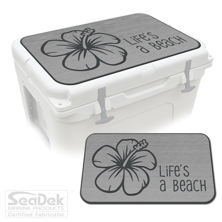 SeaDek Cooler Pad Marine EVA Mat by USATuff Fits YETI RTIC ORCA Ozark Trail Traction Non-Slip Seat Pad