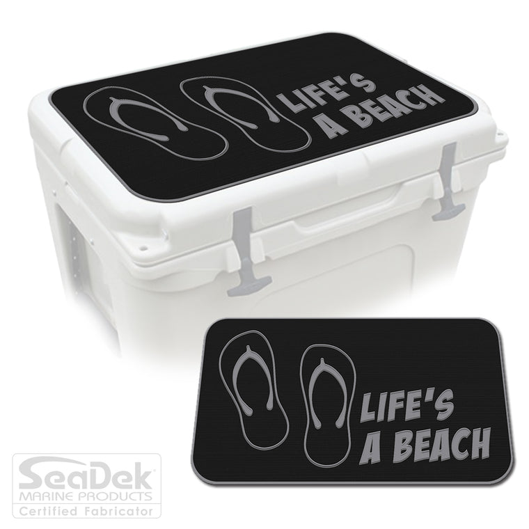 SeaDek Cooler Pad Top YETI RTIC ORCA BEACH SANDALS