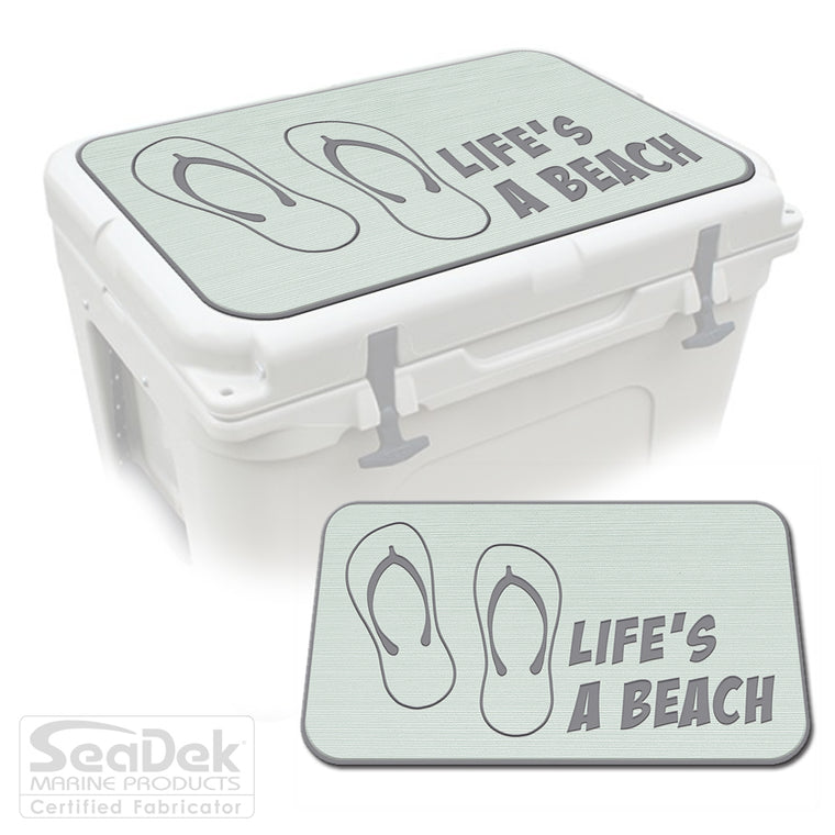 SeaDek Cooler Pad Marine EVA Mat by USATuff Fits YETI RTIC ORCA Ozark Trail Traction Non-Slip Seat Pad