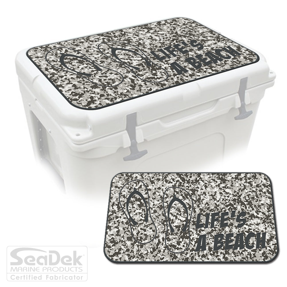 SeaDek Cooler Pad Marine EVA Mat by USATuff Fits YETI RTIC ORCA Ozark Trail Traction Non-Slip Seat Pad