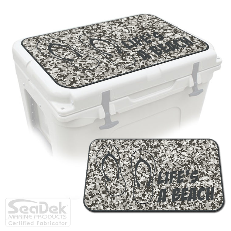 SeaDek Cooler Pad Marine EVA Mat by USATuff Fits YETI RTIC ORCA Ozark Trail Traction Non-Slip Seat Pad