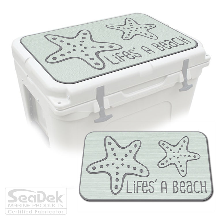 SeaDek Cooler Pad Marine EVA Mat by USATuff Fits YETI RTIC ORCA Ozark Trail Traction Non-Slip Seat Pad