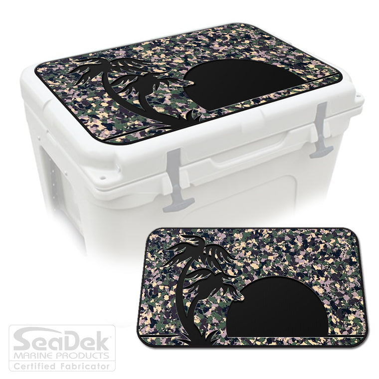 SeaDek Cooler Pad Marine EVA Mat by USATuff Fits YETI RTIC ORCA Ozark Trail Traction Non-Slip Seat Pad