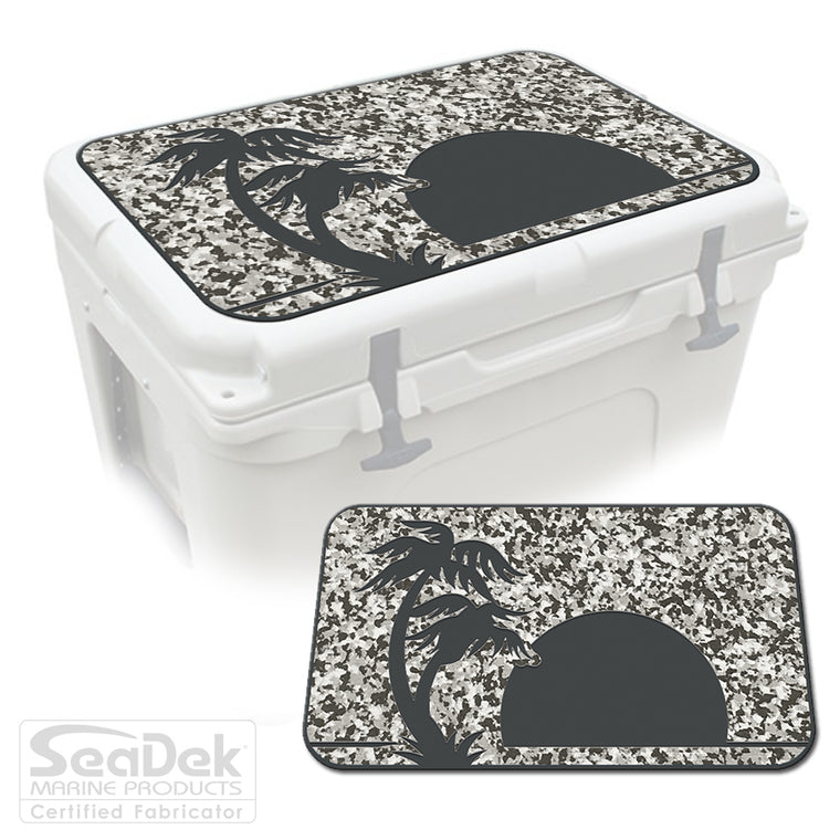 SeaDek Cooler Pad Marine EVA Mat by USATuff Fits YETI RTIC ORCA Ozark Trail Traction Non-Slip Seat Pad