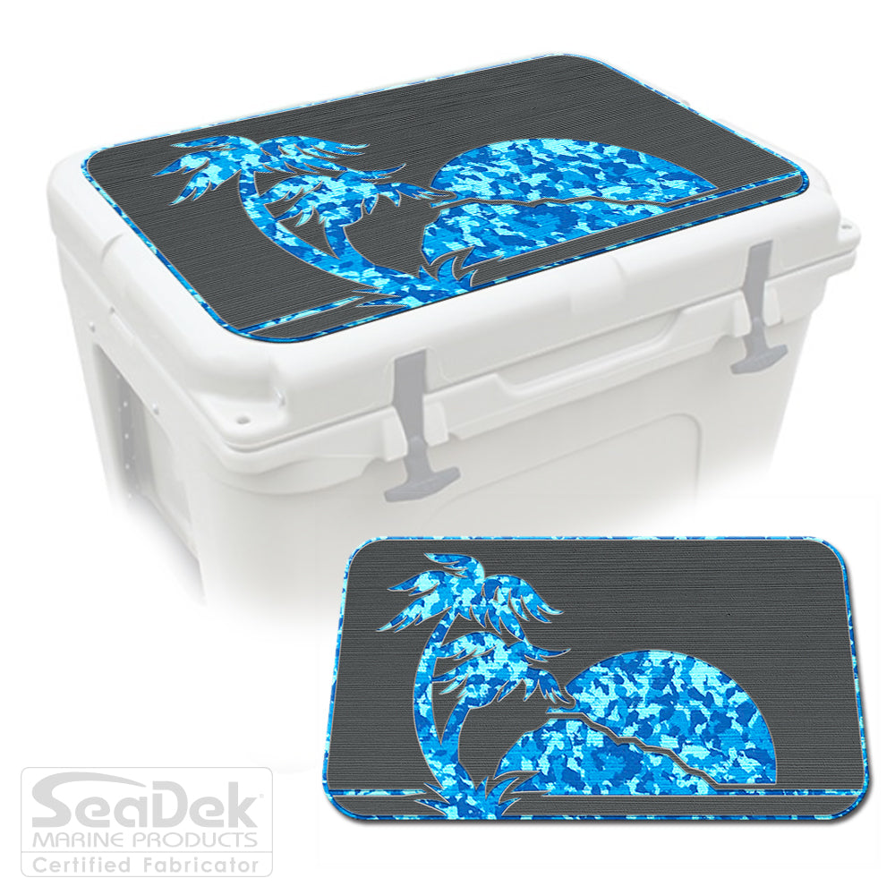 SeaDek Cooler Pad Marine EVA Mat by USATuff Fits YETI RTIC ORCA Ozark Trail Traction Non-Slip Seat Pad