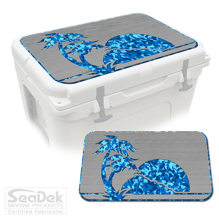 SeaDek Cooler Pad Marine EVA Mat by USATuff Fits YETI RTIC ORCA Ozark Trail Traction Non-Slip Seat Pad