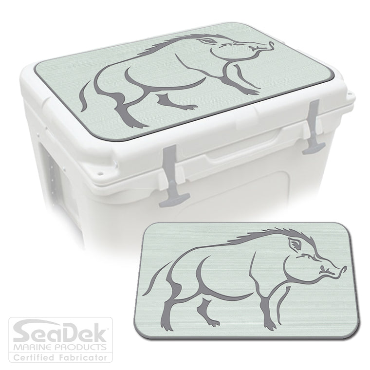 SeaDek Cooler Pad Marine EVA Mat by USATuff Fits YETI RTIC ORCA Ozark Trail Traction Non-Slip Seat Pad