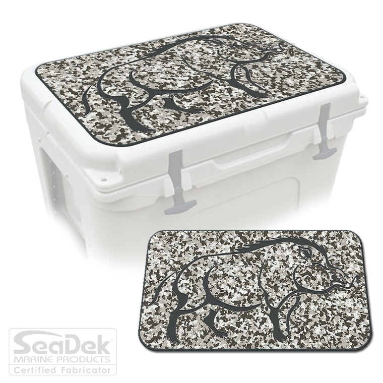 SeaDek Cooler Pad Marine EVA Mat by USATuff Fits YETI RTIC ORCA Ozark Trail Traction Non-Slip Seat Pad