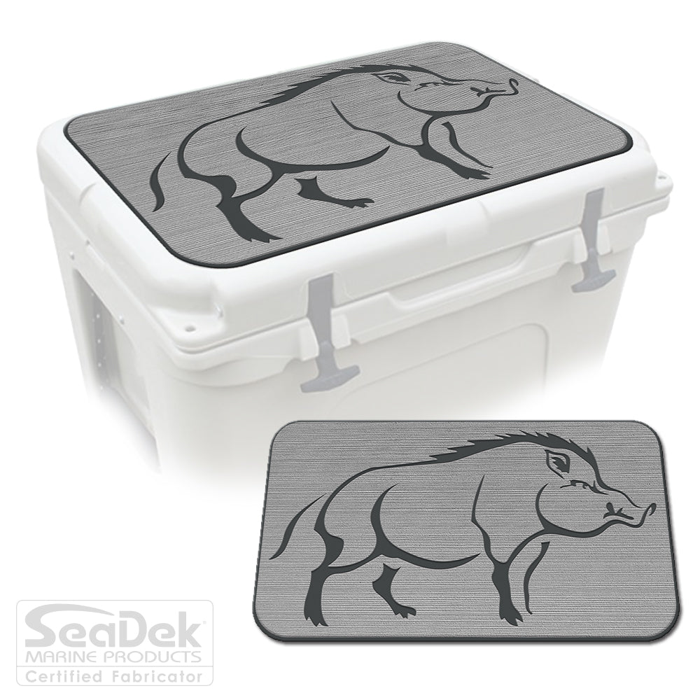 SeaDek Cooler Pad Marine EVA Mat by USATuff Fits YETI RTIC ORCA Ozark Trail Traction Non-Slip Seat Pad