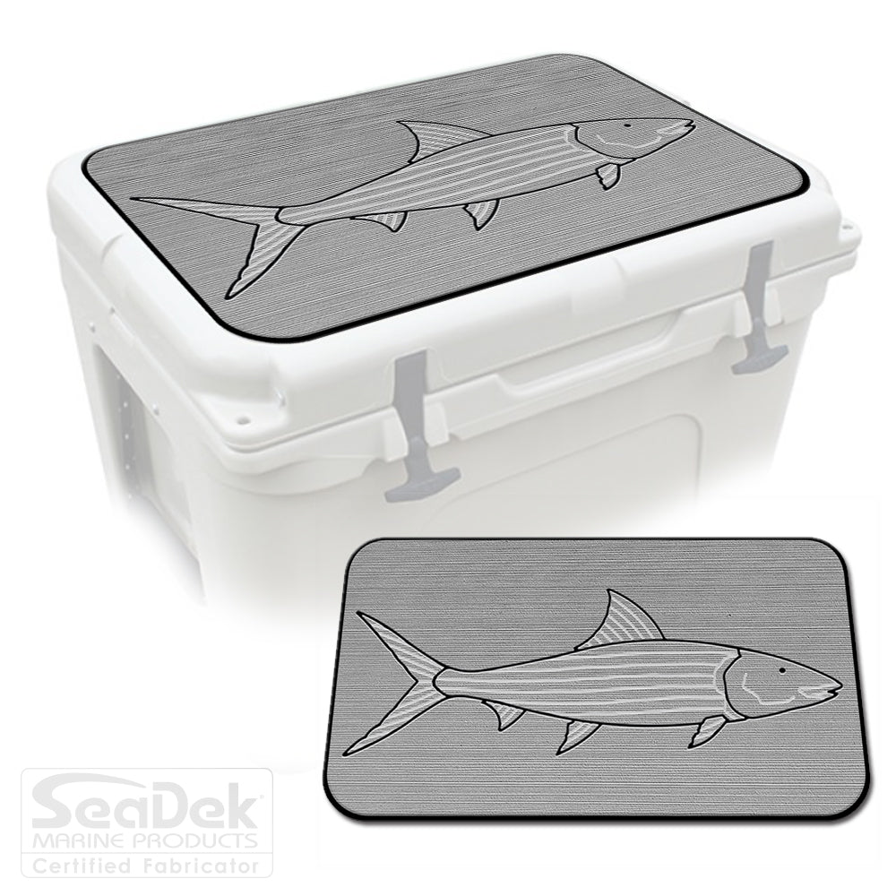 SeaDek Cooler Pad Marine EVA Mat by USATuff Fits YETI RTIC ORCA Ozark Trail Traction Non-Slip Seat Pad