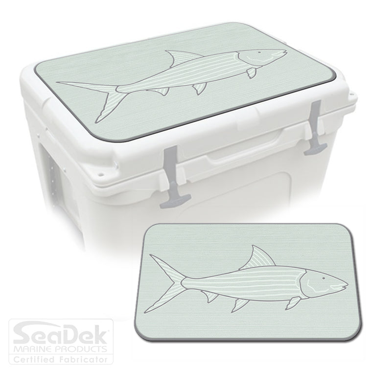 SeaDek Cooler Pad Marine EVA Mat by USATuff Fits YETI RTIC ORCA Ozark Trail Traction Non-Slip Seat Pad
