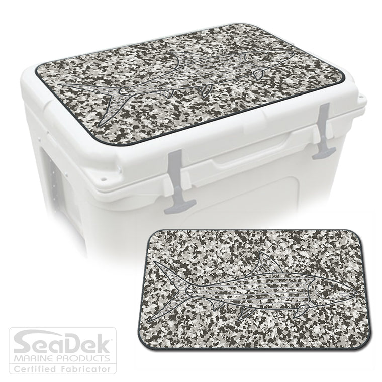 SeaDek Cooler Pad Marine EVA Mat by USATuff Fits YETI RTIC ORCA Ozark Trail Traction Non-Slip Seat Pad