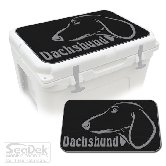 SeaDek Cooler Pad Top YETI RTIC ORCA DACHSHUND NAME