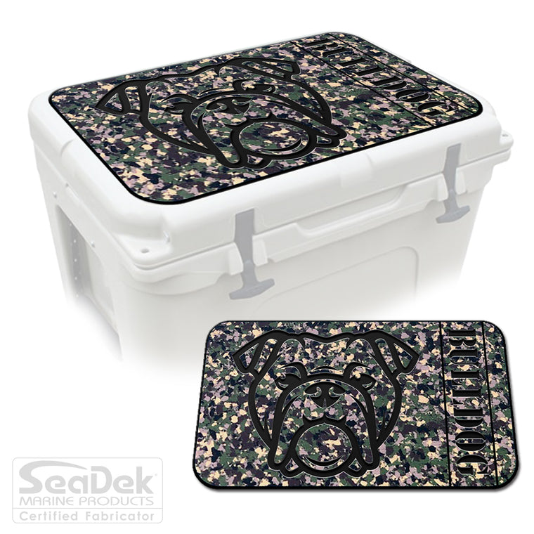 SeaDek Cooler Pad Marine EVA Mat by USATuff Fits YETI RTIC ORCA Ozark Trail Traction Non-Slip Seat Pad