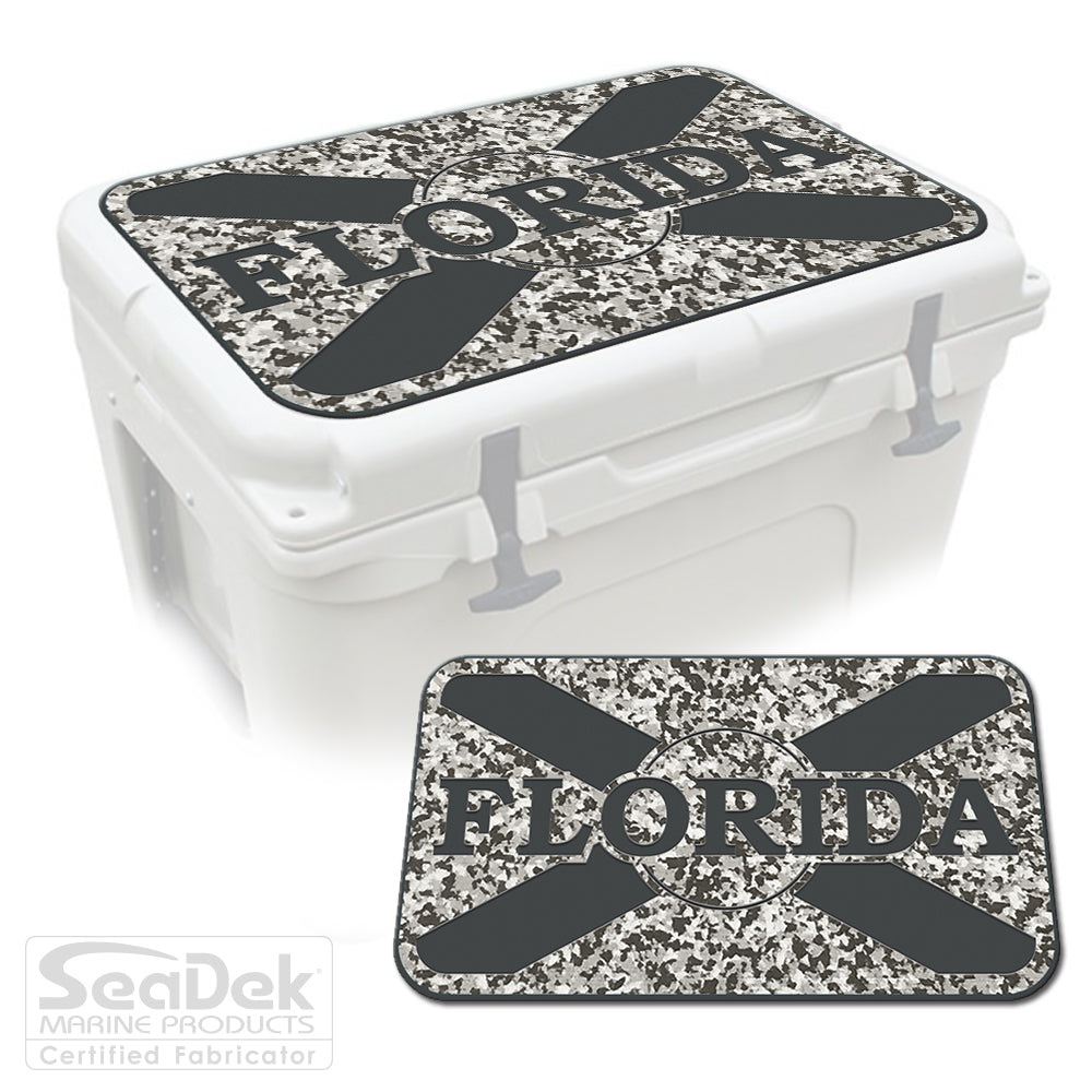 SeaDek Cooler Pad Marine EVA Mat by USATuff Fits YETI RTIC ORCA Ozark Trail Traction Non-Slip Seat Pad