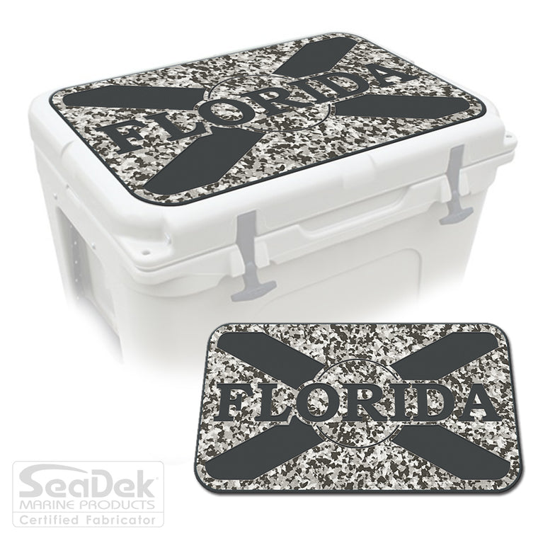 SeaDek Cooler Pad Marine EVA Mat by USATuff Fits YETI RTIC ORCA Ozark Trail Traction Non-Slip Seat Pad