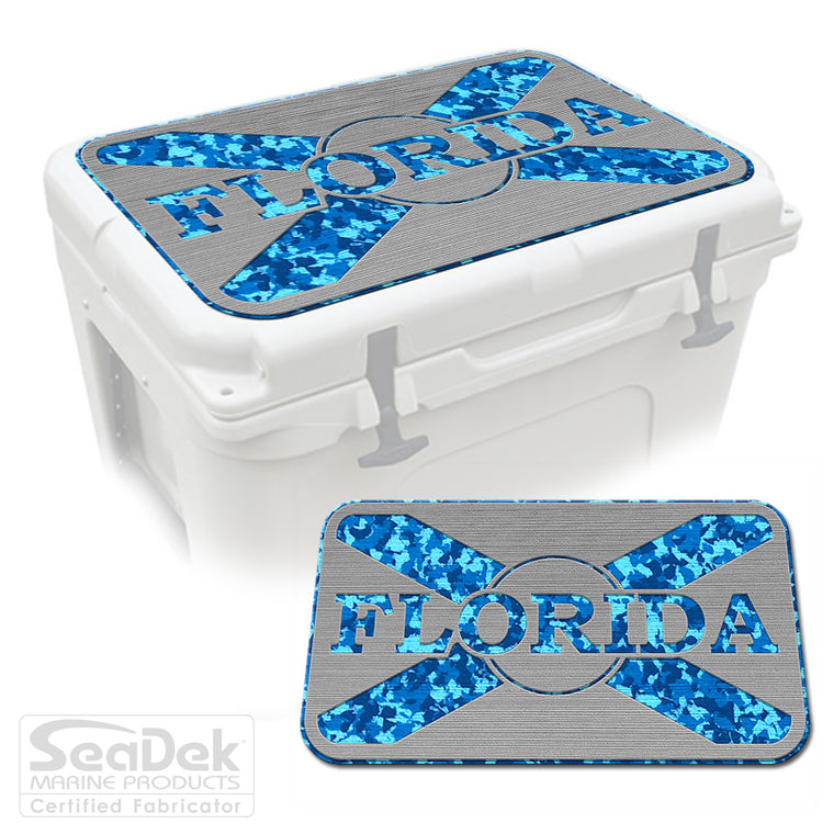 SeaDek Cooler Pad Marine EVA Mat by USATuff Fits YETI RTIC ORCA Ozark Trail Traction Non-Slip Seat Pad